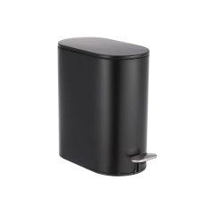 Showerdrape Fortuna Black 5L Pedal Bin Showerdrape Fortuna Black 5L Pedal Bin