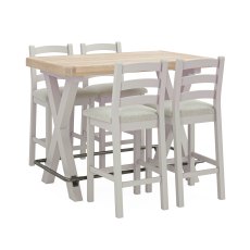 Thornham Bar Table and 4 Stools Thornham Bar Table and 4 Stools