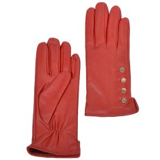 Ladies Red Leather Gloves Ladies Red Leather Gloves