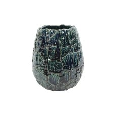 Felicitas Round Dark Blue Vase Felicitas Round Dark Blue Vase
