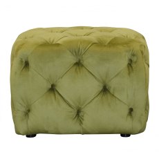 Alexander & James Buttoned Footstool Small Alexander & James Buttoned Footstool Small