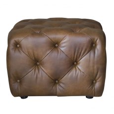 Alexander & James Buttoned Footstool Small Alexander & James Buttoned Footstool Small