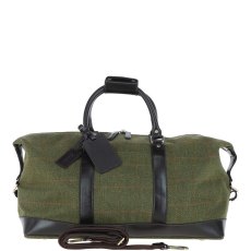 Ashwood Leather Marcus Tweed Travel Holdall Ashwood Leather Marcus Tweed Travel Holdall