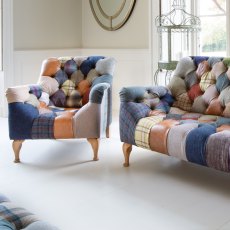 Bamford Club Patchwork 2 Seater Sofa
