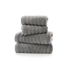 The Lyndon Company Dove Grey Ribbleton Bath Towel The Lyndon Company Dove Grey Ribbleton Bath Towel