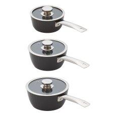 Judge Evertough 3 Piece Saucepan Set Judge Evertough 3 Piece Saucepan Set
