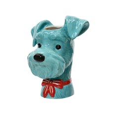 Kaemingk Blue Schnauzer Vase Kaemingk Blue Schnauzer Vase