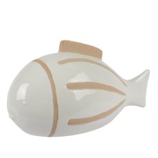 Kaemingk Porcelain Fish Ornament