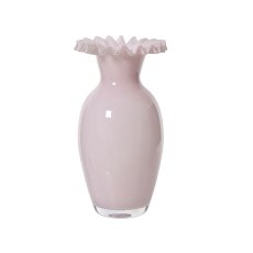 Kaemingk Light Pink Glass Vase Kaemingk Light Pink Glass Vase