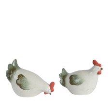 Kaemingk Terracotta Chicken Ornament