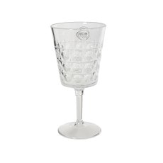 Kaemingk Transparent Plastic Ball Pattern Wine Glass