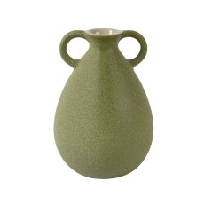 Kaemingk Green Speckled Stoneware Vase Kaemingk Green Speckled Stoneware Vase
