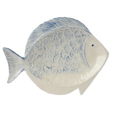 Kaemingk Porcelain Fish Plate