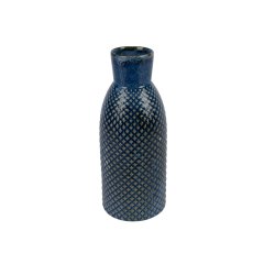 Kaemingk Tall Dark Blue Porcelain Vase Kaemingk Tall Dark Blue Porcelain Vase