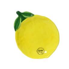 Kaemingk Dolomite Lemon Shiny Lemon Plate Kaemingk Dolomite Lemon Shiny Lemon Plate