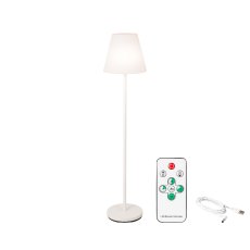 Kaemingk Outdoor LED Floor Lamp White Kaemingk Outdoor LED Floor Lamp White