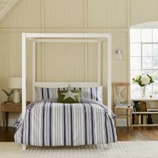 Helena Springfield Beach House Stripe Duvet Cover Set Green Slate Helena Springfield Beach House Stripe Duvet Cover Set Green Slate