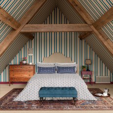 Joules Floral Scallop Duvet Cover Set Blue Joules Floral Scallop Duvet Cover Set Blue