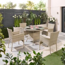 Hepburn 4 Seater Dining Set Hepburn 4 Seater Dining Set