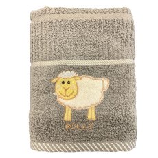 Cheshatex Polly the Sheep Grey Tea Towel