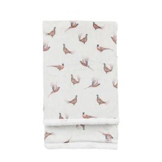 Gallery Direct Kilburn Watercolour Pheasant Sherpa Fleece Gallery Direct Kilburn Watercolour Pheasant Sherpa Fleece