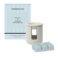 Stoneglow Sea Salt & Oakmoss Wax Melter & Soy Wax Melt Bar