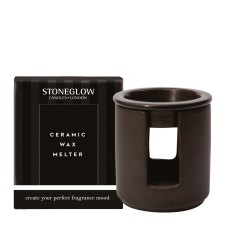 Stoneglow Ceramic Wax Melter Black