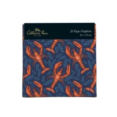 Catherine Rowe Lobsters Napkins Pack of 20