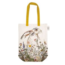 Wild Press Wildflower Hare Tote Bag