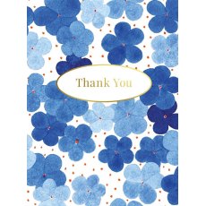Museums & Galleries Thank You Blue Hydrangea Notecards Pack of 8