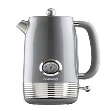 Daewoo Denver 1.5L 3kw Kettle Smoked Grey Daewoo Denver 1.5L 3kw Kettle Smoked Grey