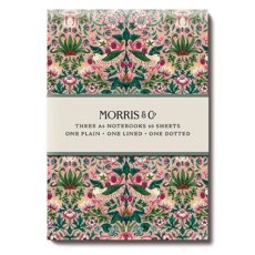 Morris & Co Set of 3 A6 Notebooks Morris & Co Set of 3 A6 Notebooks