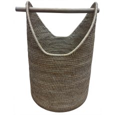 Lows Storage Basket with Cane Handle