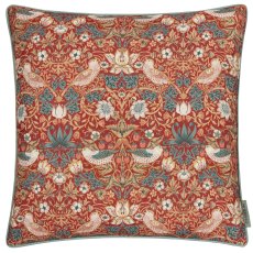 Morris & Co Strawberry Thief Berry Outdoor Cushion