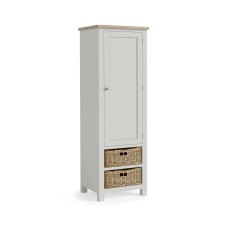 Cottage Collection Larder Unit in Grey Cottage Collection Larder Unit in Grey