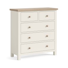 Cottage Collection 2 Over 3 Chest  in Coconut Cottage Collection 2 Over 3 Chest  in Coconut