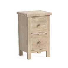 Cottage Collection Narrow Bedside Table in Oak Cottage Collection Narrow Bedside Table in Oak