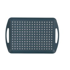 Fusion Twist Blue Non-Slip Tray