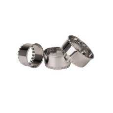 Just The Thing Pack of 3 Stainless Steel Cookie Cutters