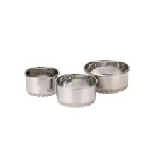 Just The Thing Pack of 3 Stainless Steel Cookie Cutters Just The Thing Pack of 3 Stainless Steel Cookie Cutters