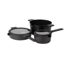 Luxe All-In-One Black Cookware Set Luxe All-In-One Black Cookware Set