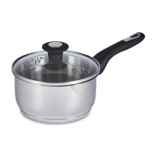 Simply Home 16 CM Stainless Steel Draining Lid Saucepan Simply Home 16 CM Stainless Steel Draining Lid Saucepan