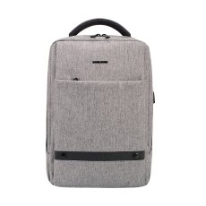 David Jones Light Grey Fabric Backpack David Jones Light Grey Fabric Backpack