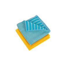 Addis Set of 2 Microfibre Bathroom Cloths Addis Set of 2 Microfibre Bathroom Cloths