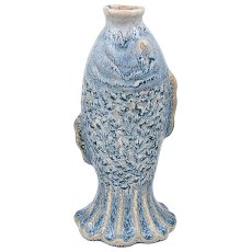 Shudehill Pale Blue Fish Vase