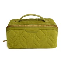Alice Wheeler Velvet Train Case Lime Alice Wheeler Velvet Train Case Lime