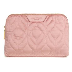 Alice Wheeler Velvet Makeup Pouch Pink