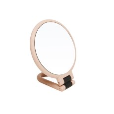 Alice Wheeler Soft Touch Folding Mirror Pink