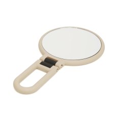 Alice Wheeler Soft Touch Folding Mirror Stone