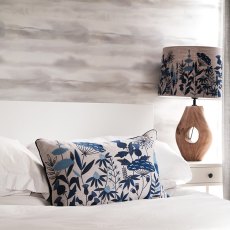 Aquarelle Home Ezra Bluebell Cushion Aquarelle Home Ezra Bluebell Cushion